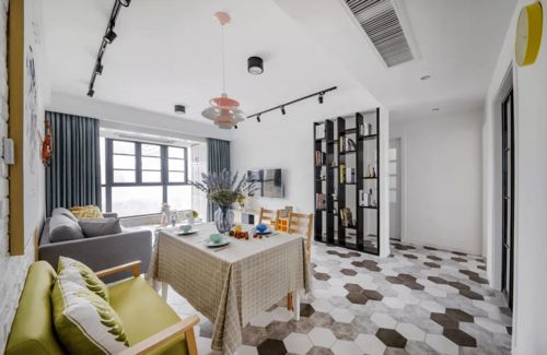 97㎡北歐風住宅 簡約文藝交織，滿屋從容舒適的藝術氣息